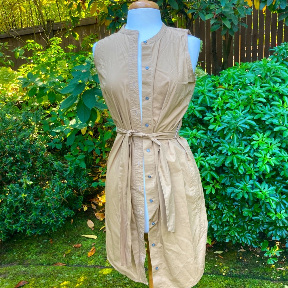J crew light weight shirt dress